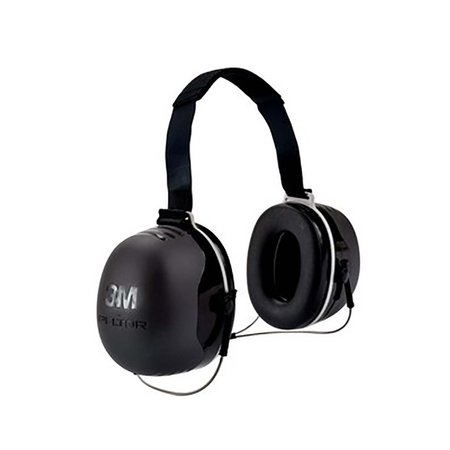 3M Behind the Head Band Position Earmuff Hygiene Kit, 31 dB, X Series, Black 7100123163